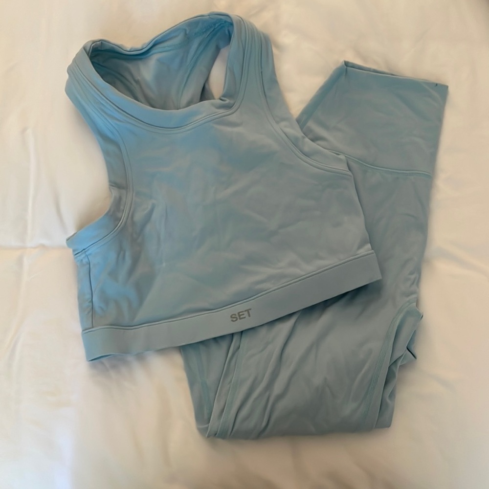 SET ACTIVE light blue set